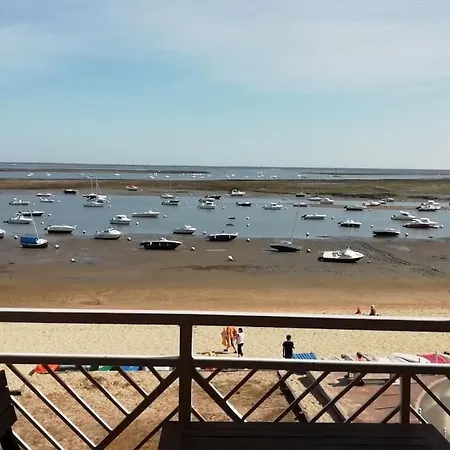 Apartamento T2 1ere Ligne Loggia Vue 180 ° Parking Arcachon